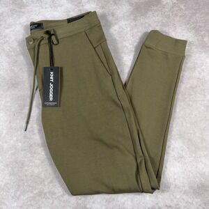 Liverpool Knit Jogger Cotton Blend Stretch Pants 35x32 Olive Green NWT Mens